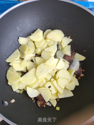 香肠土豆片的做法步骤：8