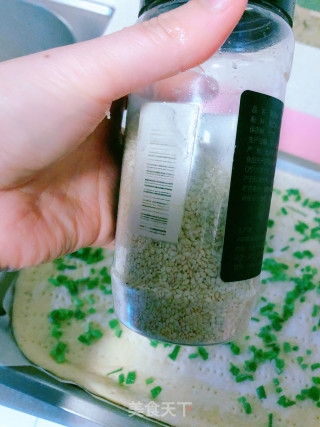 葱香肉松面包卷的做法步骤：6