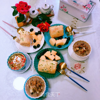 葱香肉松面包卷的做法步骤：15
