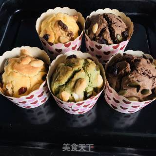淡奶油马芬-浓郁香甜的做法步骤：5