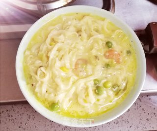 海鲜蔬菜面饼????的做法步骤：1