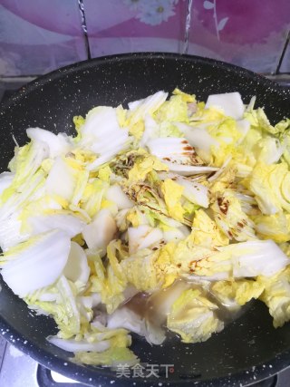 猪肉白菜炖粉条的做法步骤：7