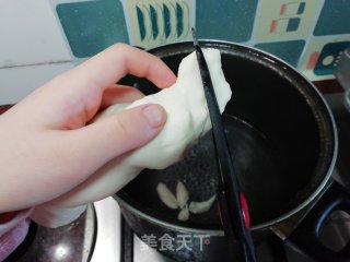番茄鸡蛋剪刀面的做法步骤：15