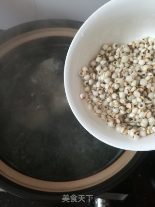 薏仁山药豆排骨汤的做法步骤：4