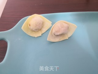 家庭版包菜猪肉馅馄饨的做法步骤：6