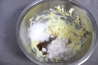 黑全麦巧克力核桃香脆饼干的做法步骤：3