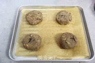黑全麦巧克力核桃香脆饼干的做法步骤：11