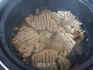自制鸡汁豆腐串的做法步骤：5