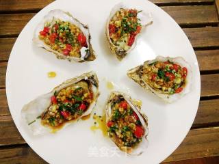 蒜蓉蒸生蚝的做法步骤：10