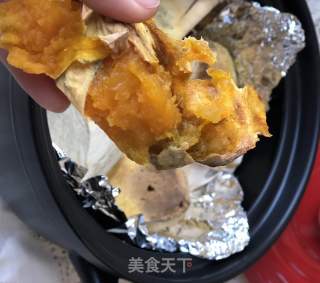 砂锅烤红薯的做法步骤：7
