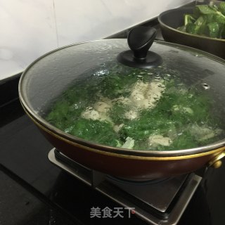 肉丸白菜汤的做法步骤：5