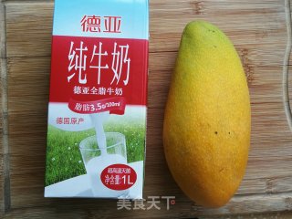 芒果奶昔的做法步骤：1