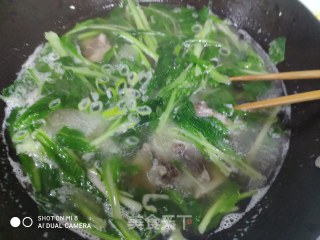 春季润燥汤水  小白菜排骨汤的做法步骤：6