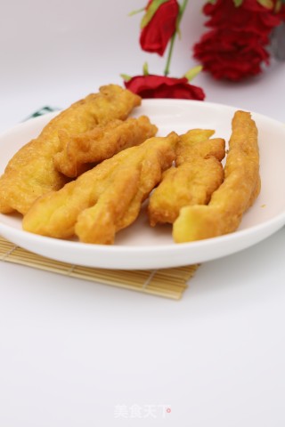 大众喜欢的油条的做法步骤：11