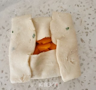 芒果福袋的做法步骤：2