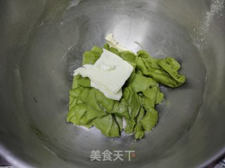 炼乳抹茶小吐司的做法步骤：4