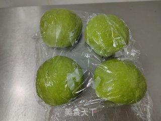 炼乳抹茶小吐司的做法步骤：8