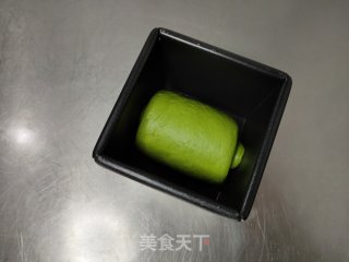 炼乳抹茶小吐司的做法步骤：12