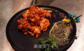 糖醋核桃虾仁的做法步骤：9