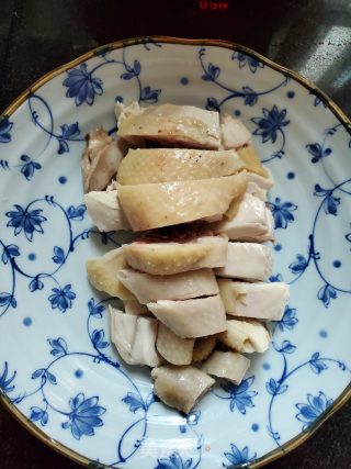 葱油淋鸡的做法步骤：7