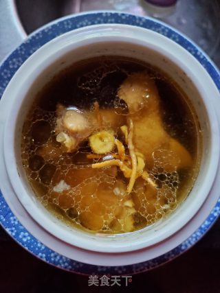 玛卡虫草花鸡汤的做法步骤：8