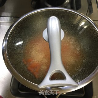 番茄丸子青菜汤的做法步骤：6
