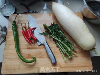 腌萝卜的做法步骤：1