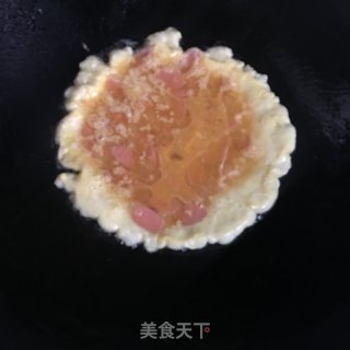 火腿肠煎蛋的做法步骤：5