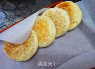 芝麻发面烙饼 基础发面烙饼的做法步骤：18