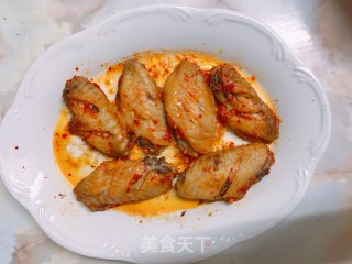 微波炉烤鸡翅的做法步骤：4