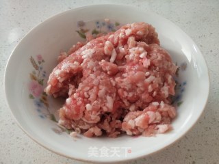 蒜苔炒肉末的做法步骤：2