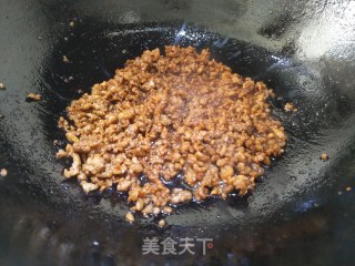 蒜苔炒肉末的做法步骤：3