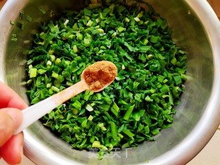 全麦韭菜鸡蛋蒸饺的做法步骤：11