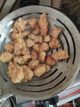 鸡米花的做法步骤：4