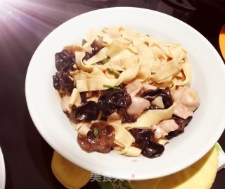 豆皮鸡丁的做法步骤：7