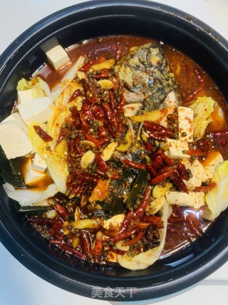 油炸版麻辣烤鱼的做法步骤：13