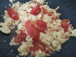 番茄炒蛋的做法步骤：8