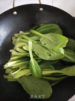 素炒小青菜的做法步骤：3