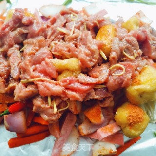 锡纸牛肉的做法步骤：10