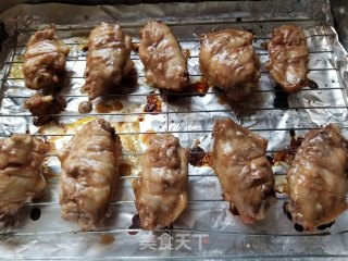 蜜汁鸡翅的做法步骤：7