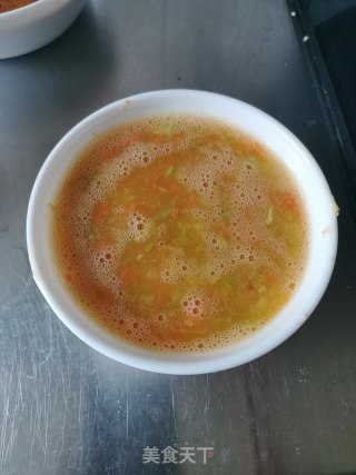 西葫芦胡萝卜煎蛋的做法步骤：5