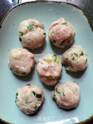 蒸鱼球的做法步骤：2