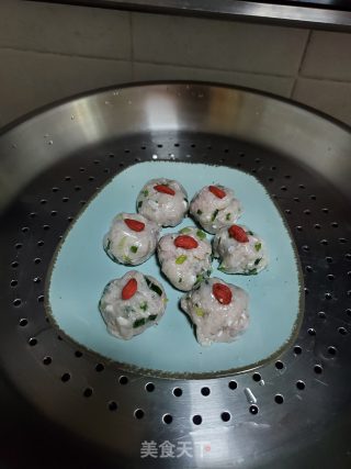 蒸鱼球的做法步骤：4