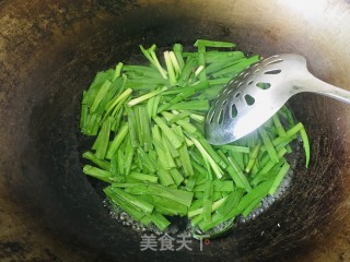 面藕拌韭菜的做法步骤：3