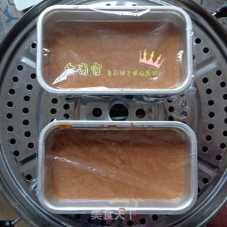 家庭红糖马拉糕 红糖发糕的详细制作的做法步骤：15