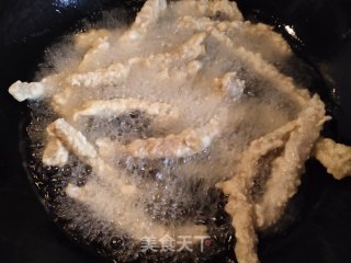 焦烧肉条的做法步骤：6