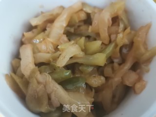 榨菜肉丝的做法步骤：4