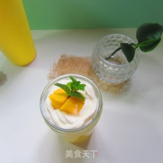 夏日甜品～～～芒果奶昔的做法步骤：5