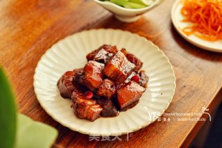 蔓越莓红烧肉的做法步骤：6