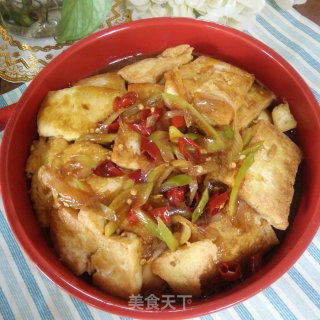 浇汁豆腐的做法步骤：8